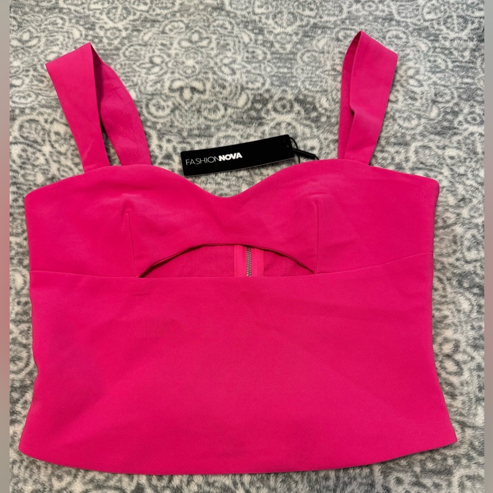 Fashion Nova, size small, hot pink